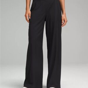 Lululemon Athletica Black Wide Leg Pants